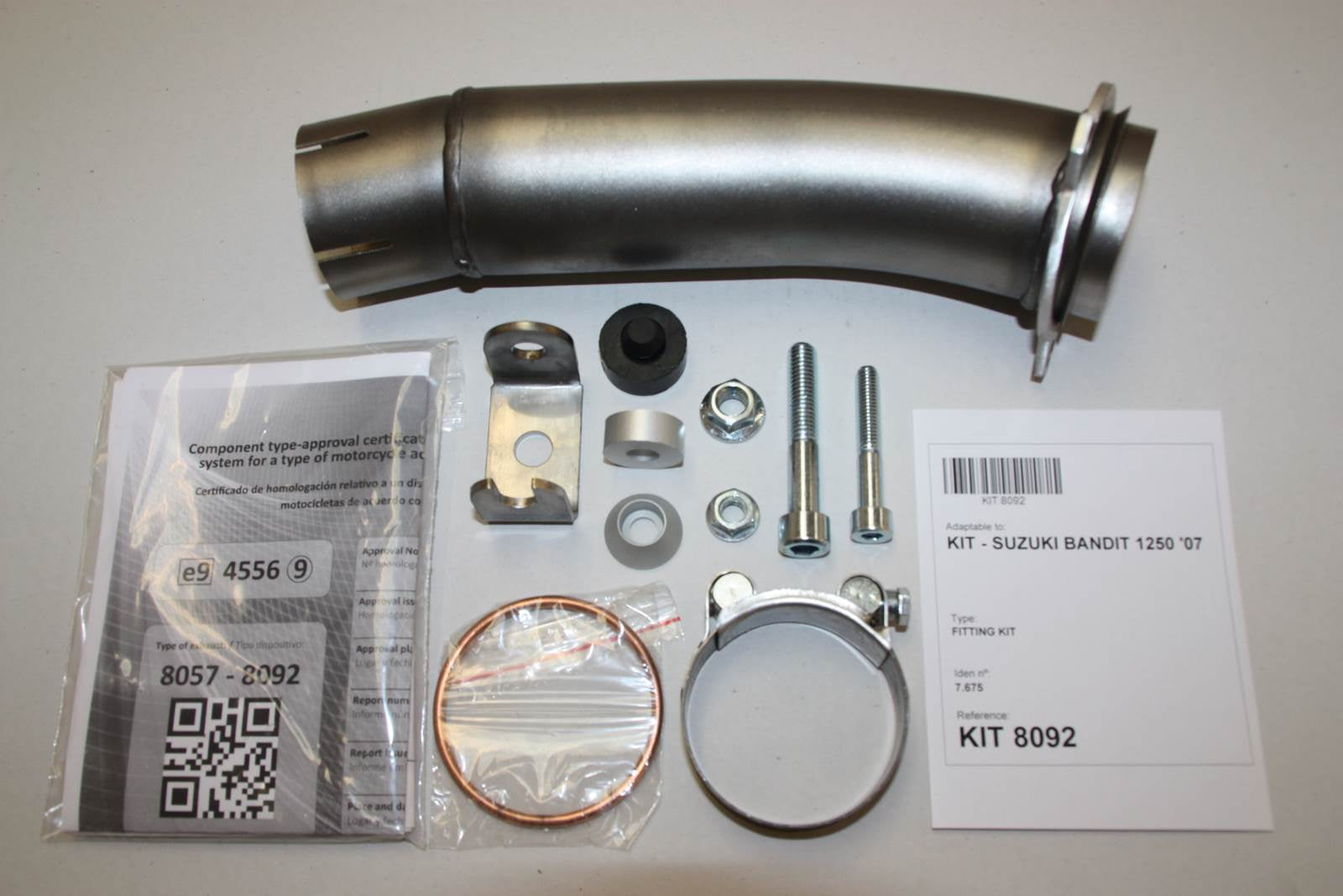 ESCAPE IXIL SLIP ON - HEXOVAL XTREM EVOLUTION - SUZUKI GSF 1250 N BANDIT 07-15 (WVCH)