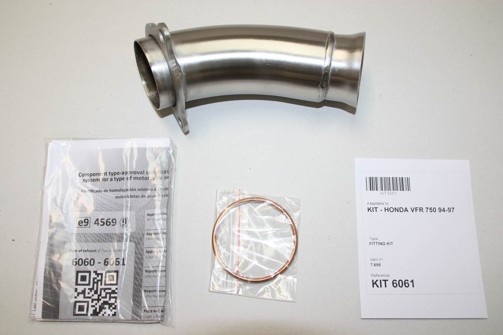 ESCAPE IXIL SLIP ON - HEXOVAL XTREM EVOLUTION - HONDA VFR 750 F 94-97 (RC36-2)