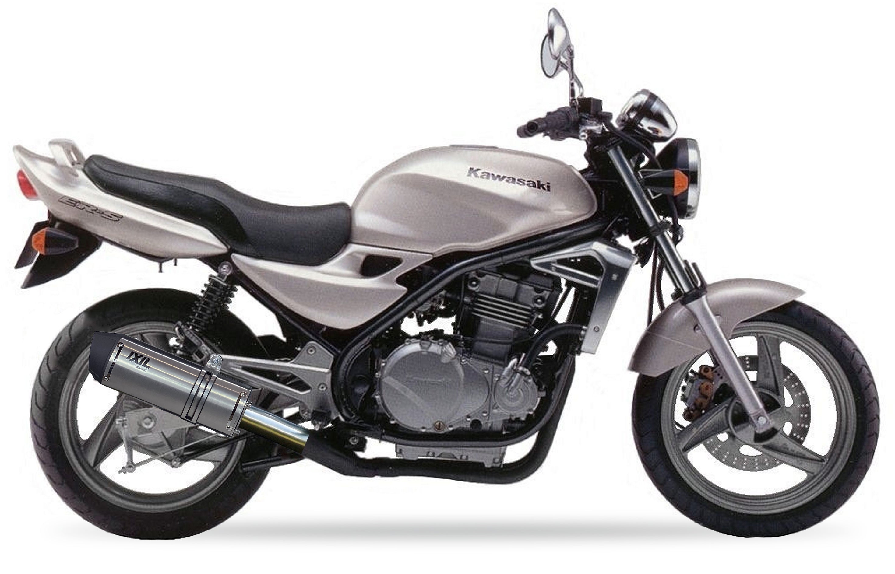 ESCAPE IXIL SLIP ON - HEXOVAL XTREM EVOLUTION - KAWASAKI ER-5 (ER500A)