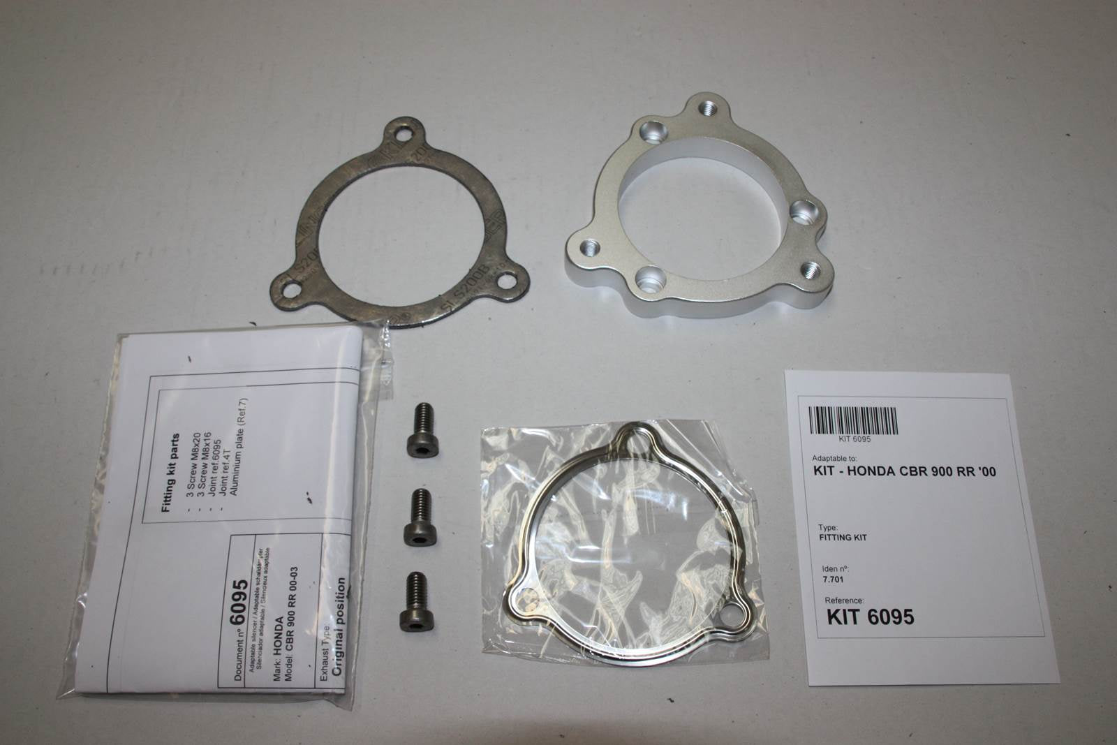 ESCAPE IXIL BOLT ON - HEXOVAL XTREM EVOLUTION - HONDA CBR 900 RR 00-03 (SC44 SC50)