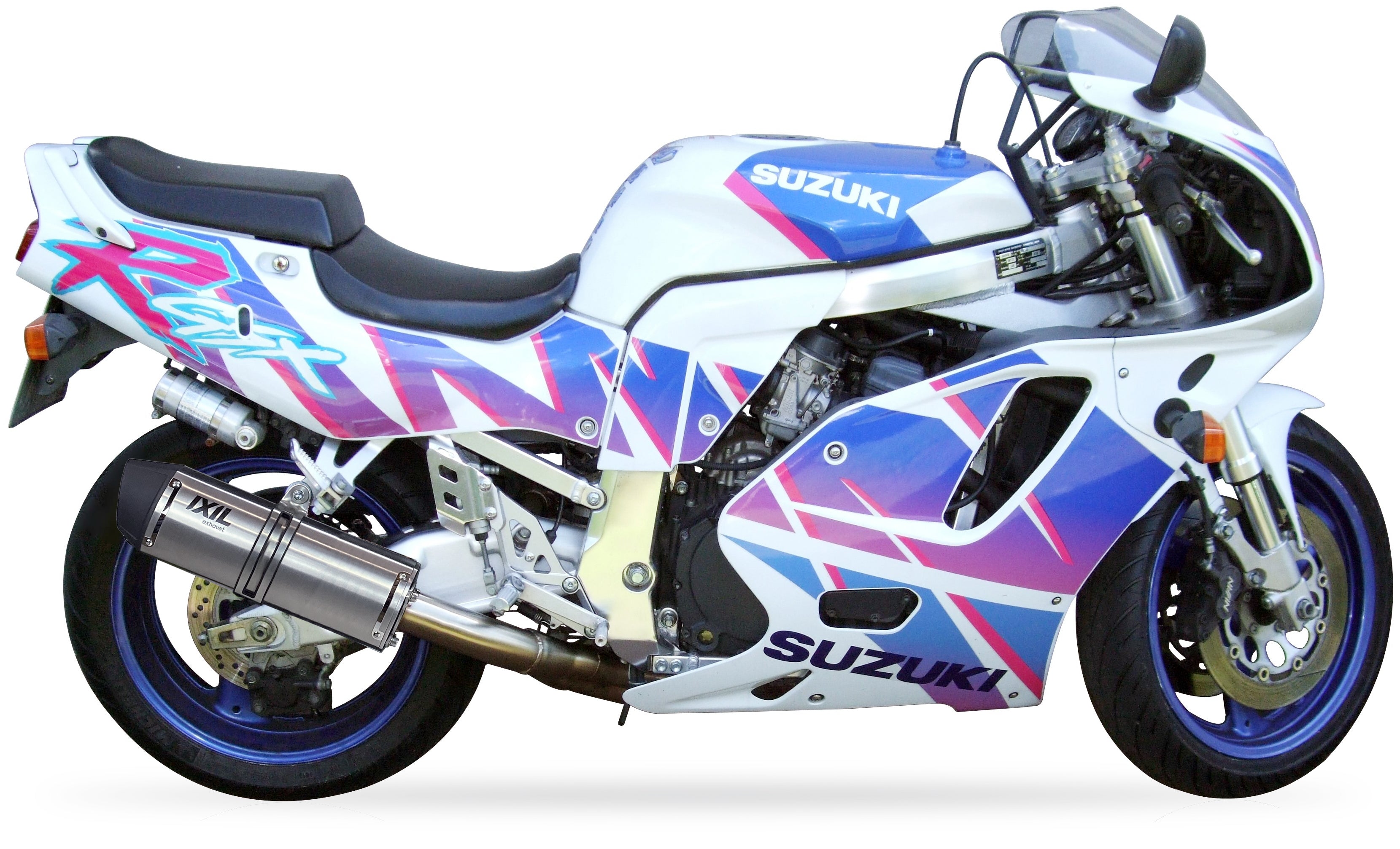 ESCAPE IXIL SLIP ON (2 in 1) - HEXOVAL XTREM EVOLUTION - SUZUKI GSX 750 RW 92-95 (GR7BD)