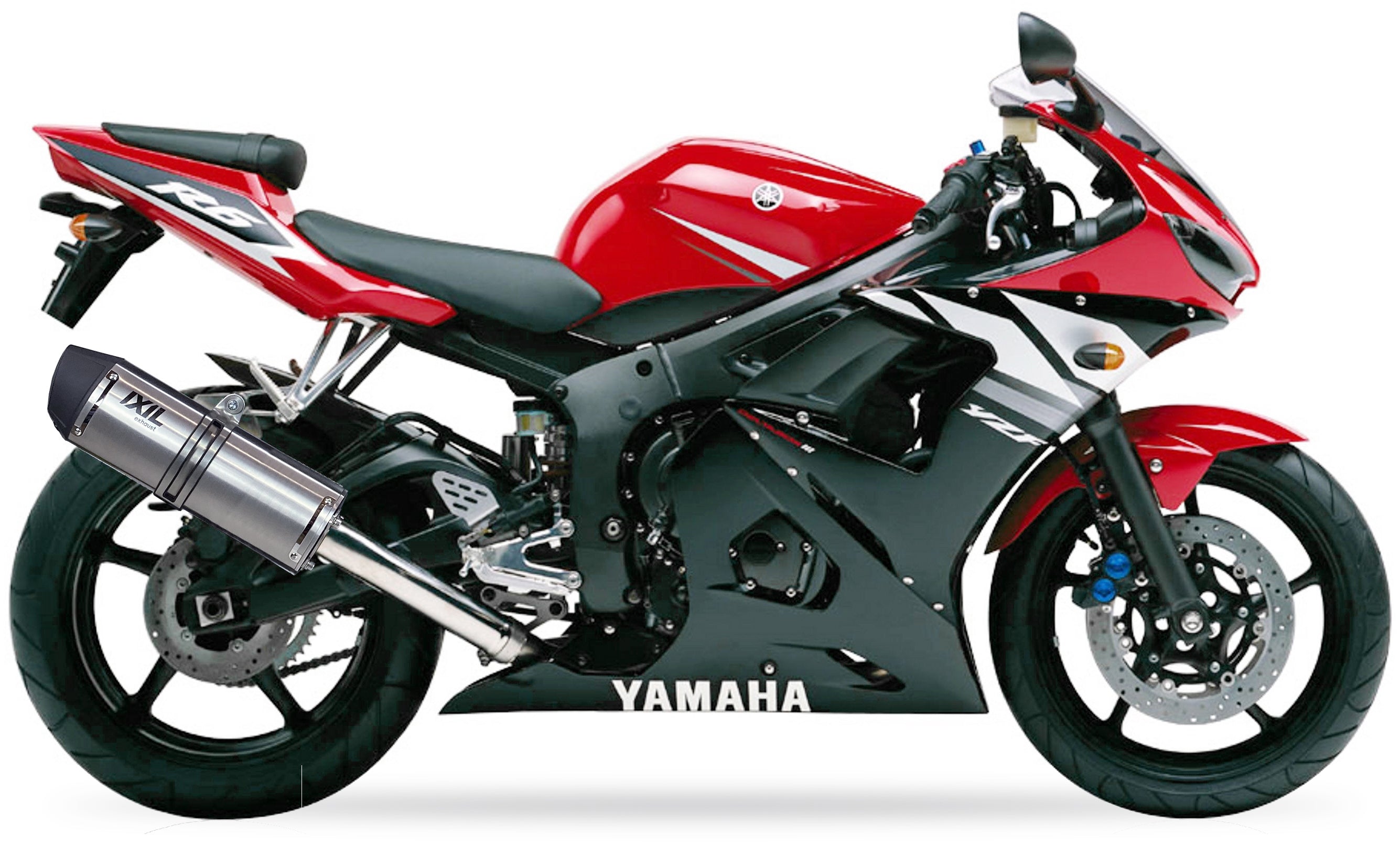 ESCAPE IXIL SLIP ON - HEXOVAL XTREM EVOLUTION - YAMAHA YZF 600 R-6 03-08 (RJ05)