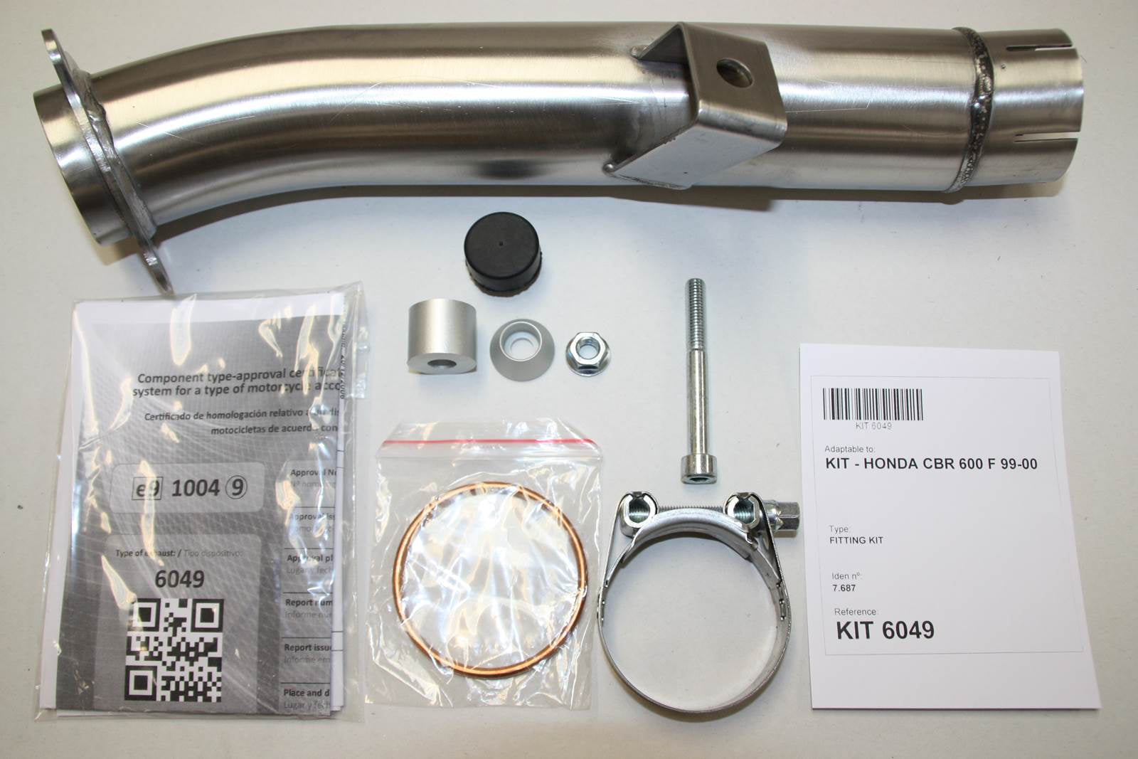 ESCAPE IXIL SLIP ON - HEXOVAL XTREM EVOLUTION - HONDA CBR 600 F 99-00 (PC35)