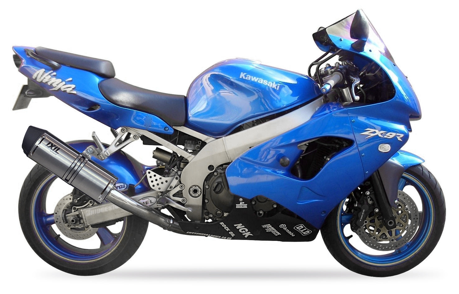 ESCAPE IXIL BOLT ON - HEXOVAL XTREM EVOLUTION - KAWASAKI ZX-9 R NINJA 98-01 (ZX900C)