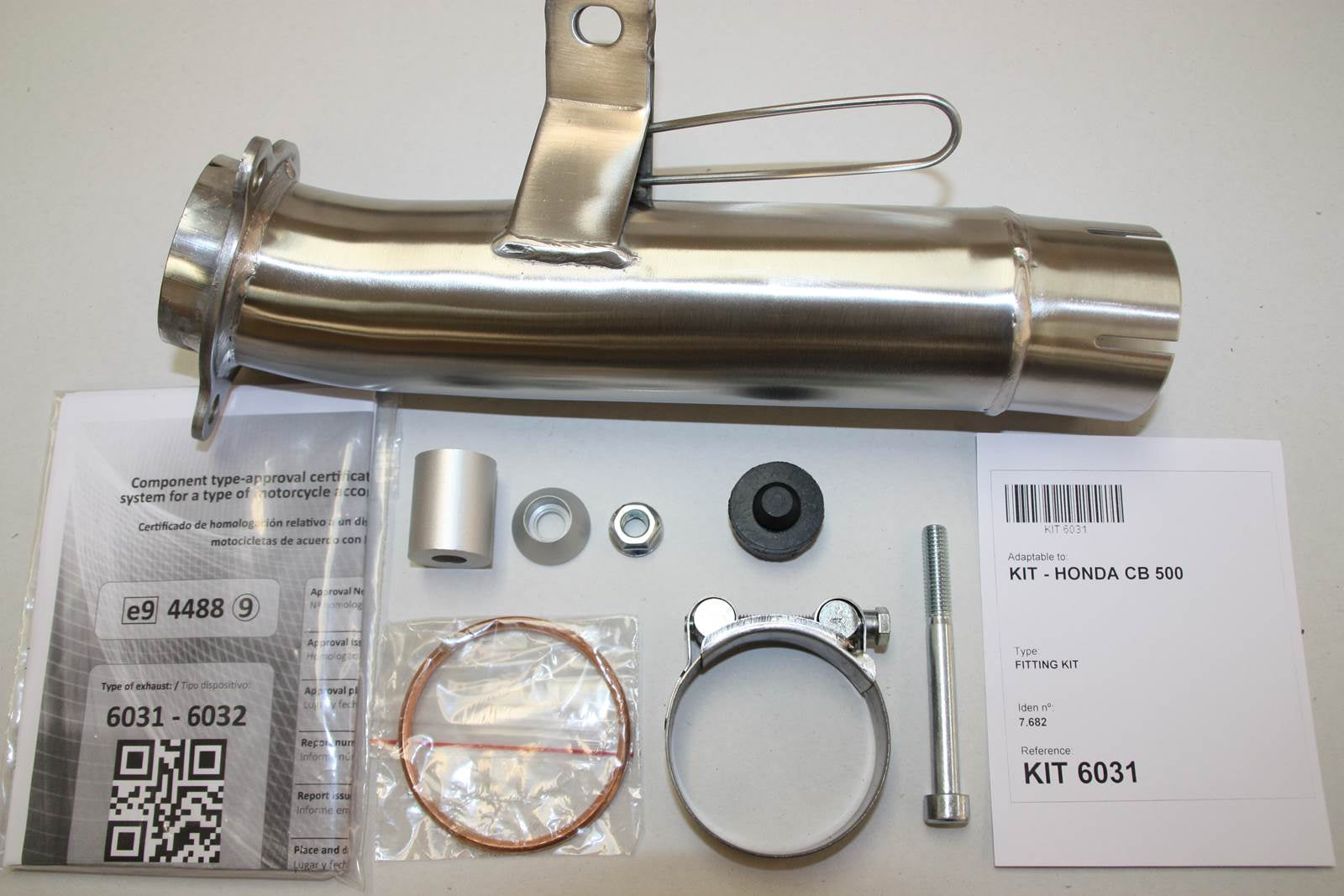 ESCAPE IXIL SLIP ON - HEXOVAL XTREM EVOLUTION - HONDA CB 500 - S 93-04 (PC32)