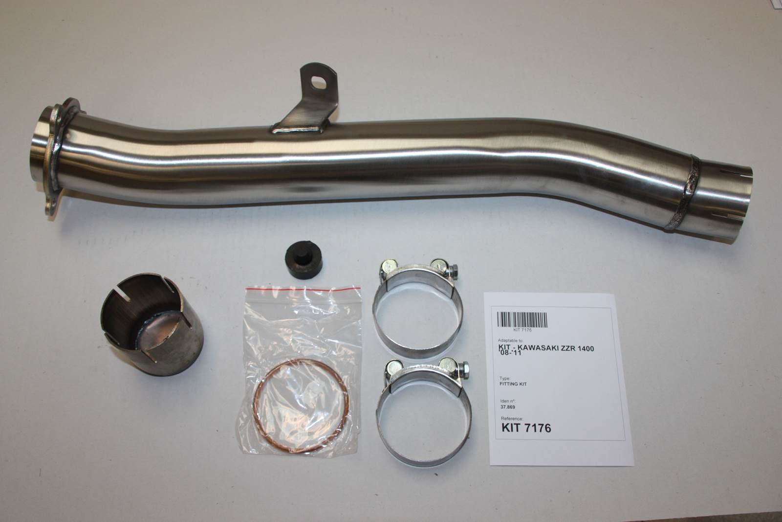 ESCAPE IXIL SLIP ON (RIGHT SIDE ONLY) - HEXOVAL XTREM EVOLUTION - KAWASAKI ZZR 1400 08-11