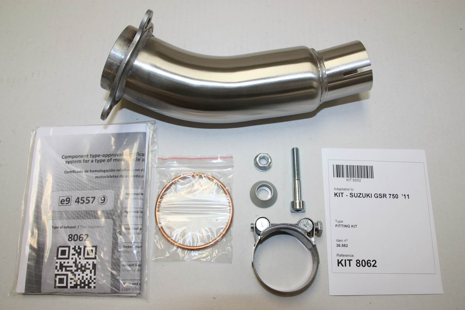 ESCAPE IXIL SLIP ON - HEXOVAL XTREM EVOLUTION - SUZUKI GSR 750 11-16 (C5)