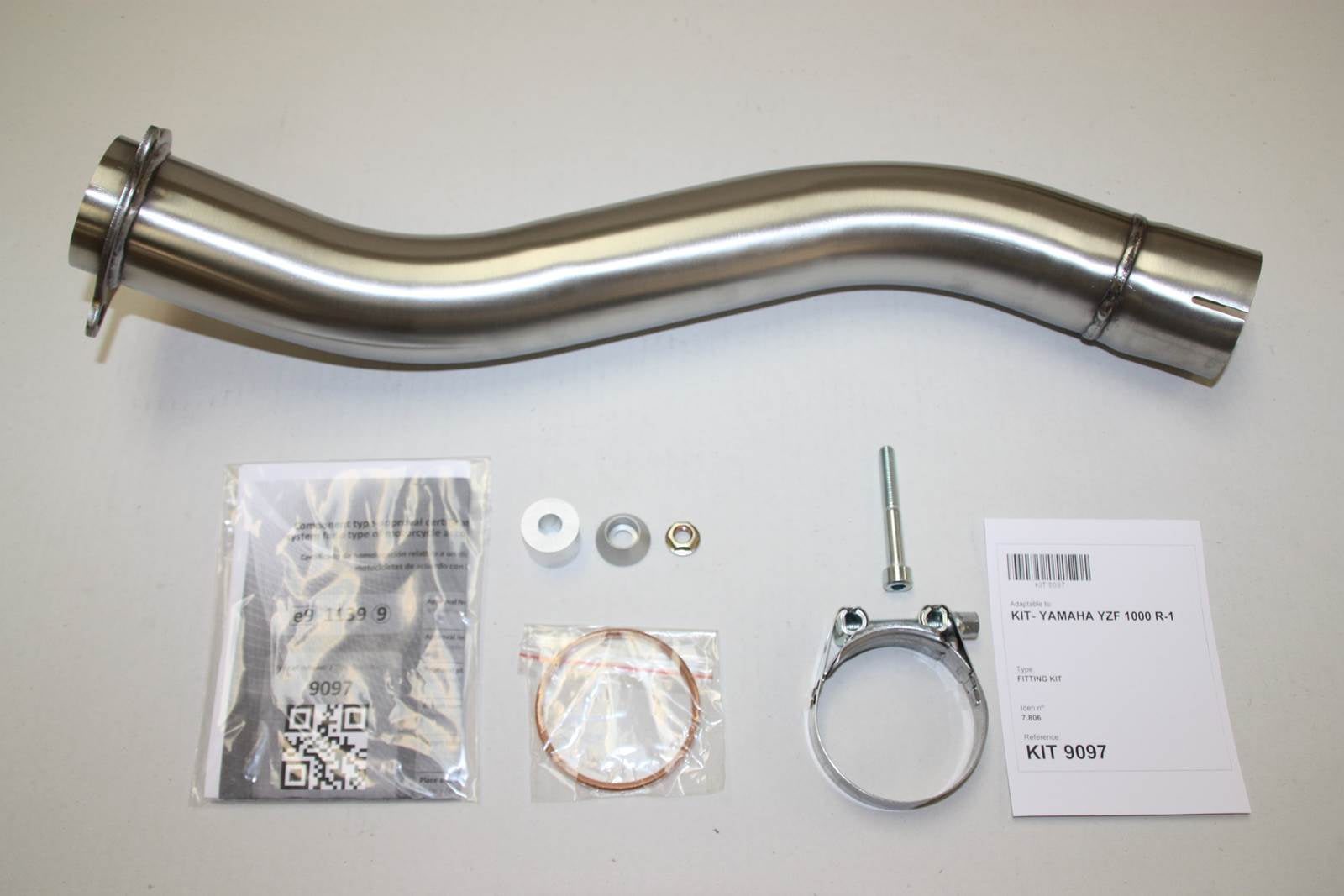 ESCAPE IXIL SLIP ON - HEXOVAL XTREM EVOLUTION - YAMAHA YZF 1000 R-1 02-03 (RN09)