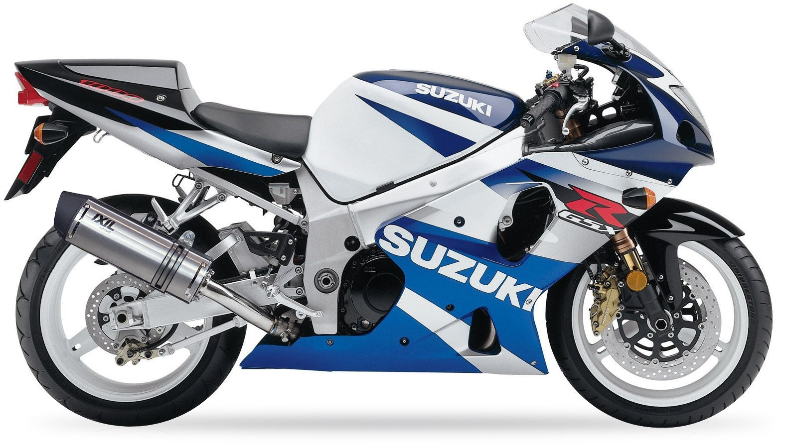 ESCAPE IXIL SLIP ON - HEXOVAL XTREM EVOLUTION - SUZUKI GSX 1000 R 01-04 (WVBL)