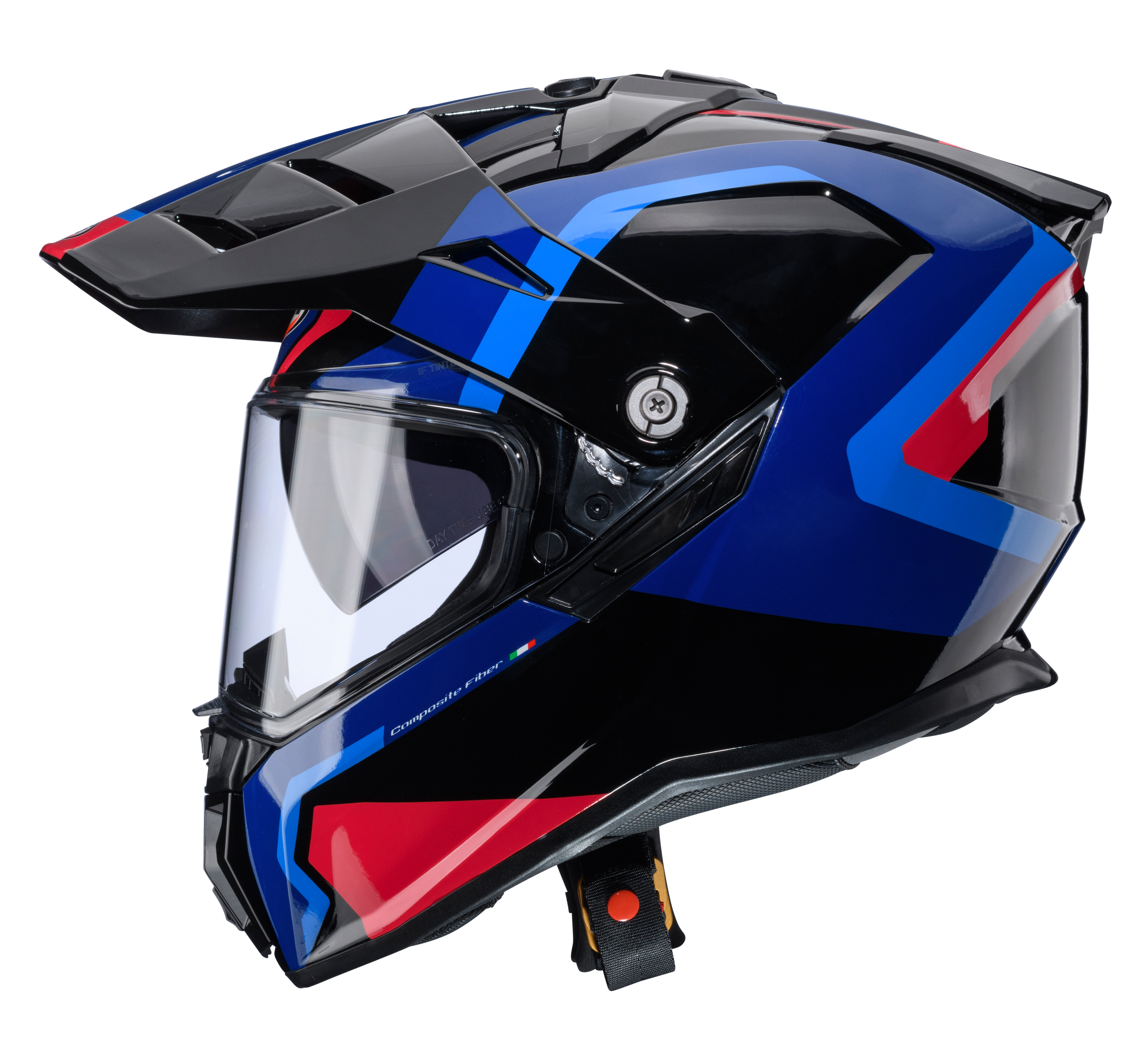 CASCO CABERG TANAMI SCRAM BLACK/BLUE/LIGHT BLUE/RED