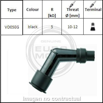 PIPA DE BUJÍA NGK VD05EG