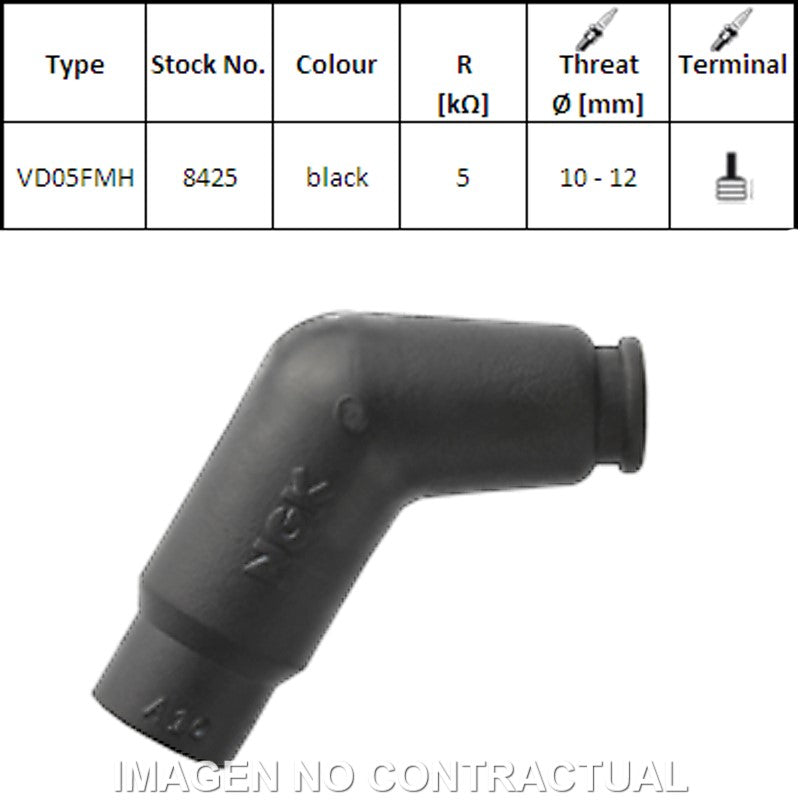 PIPA BUJÍA NGK VD05FMH