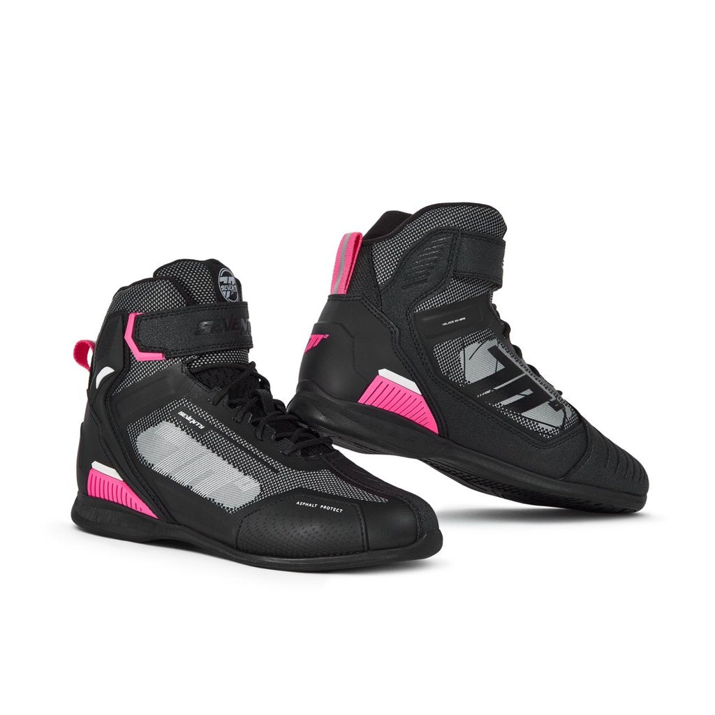 BOTA SD-BR2 VELOCE NEGRO/ROSA/BLANCO