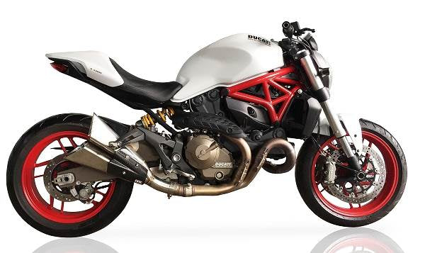 ESCAPE IXIL SLIP ON - DOUBLE SLASHED CONE XTREM - DUCATI M 821 MONSTER 14-16 (M6)