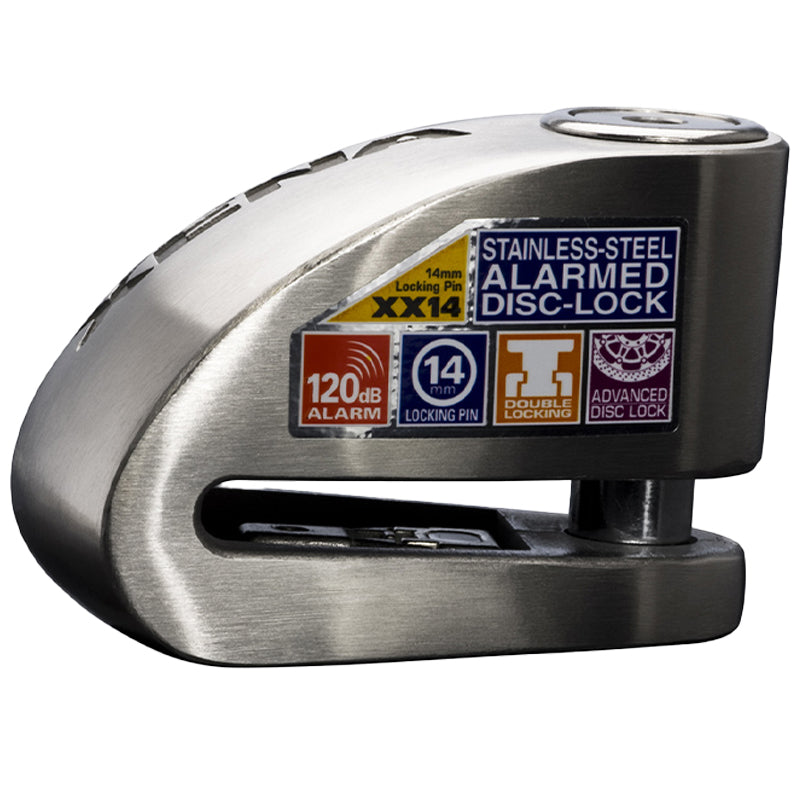 BLOQUEO DISCO XENA XX14 ALARMA Acero Inoxidable 14mm