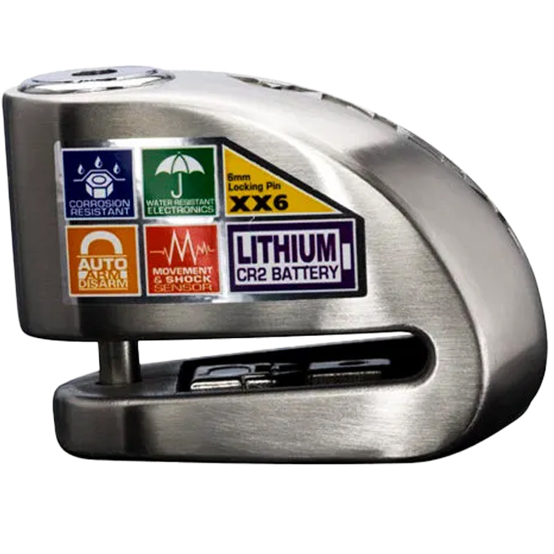 BLOQUEO DISCO XENA XX6 ALARMA Acero Inoxidable 6 mm