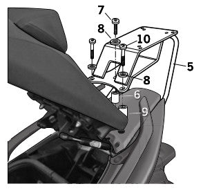 TOP MASTER YAMAHA TMAX 500 2009