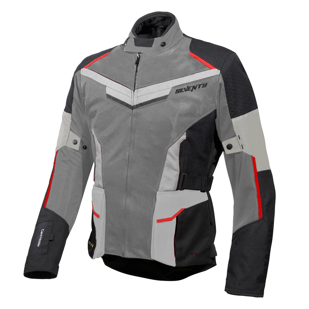 CHAQUETA SD-JT70 ATACAMA HOMBRE NEGRO/GRIS/ROJO