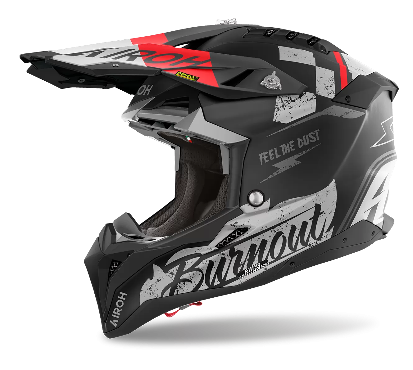 CASCO AIROH AVIATOR 3 BURNOUT MATT