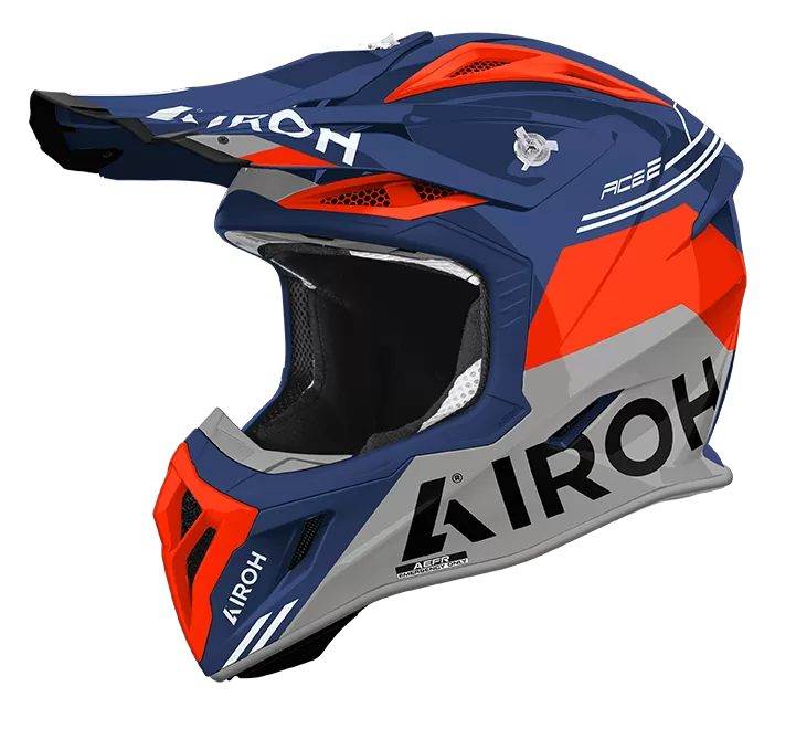 CASCO AIROH AVIATOR ACE 2 FURY CERULEAN GLOSS