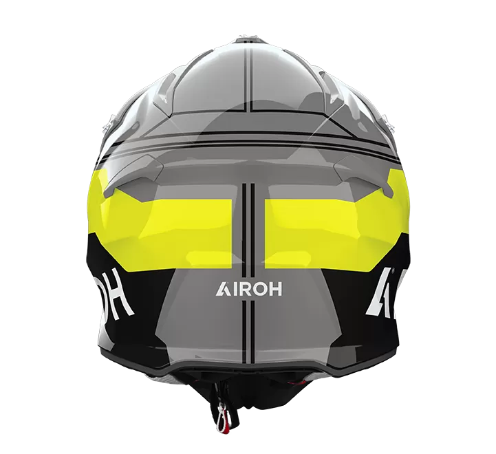 CASCO AIROH AVIATOR ACE 2 FURY YELLOW GLOSS