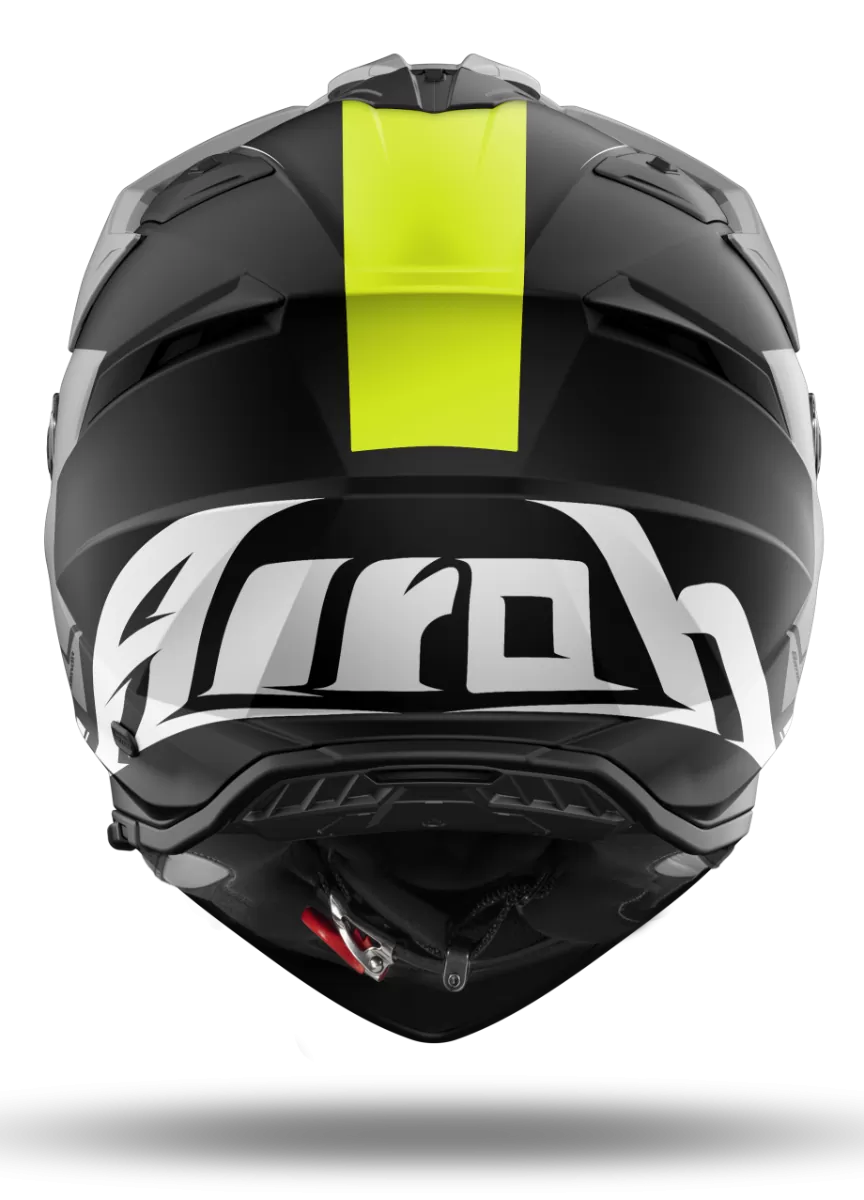 CASCO AIROH BANDIT TUNE YELLOW MATT
