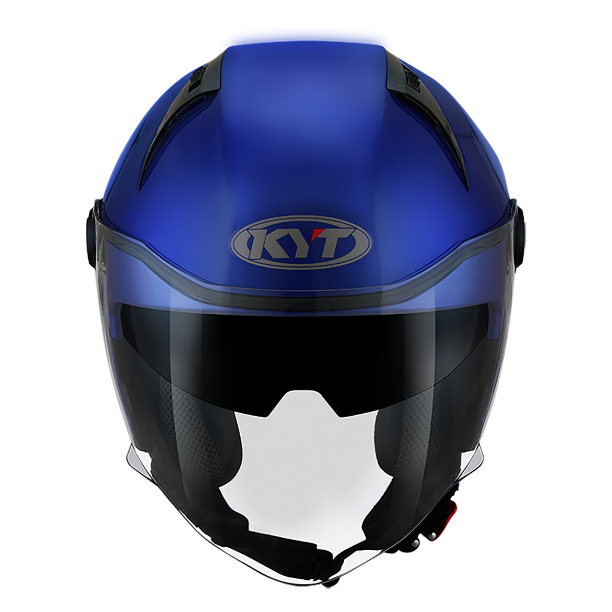 CASCO KYT D-CITY PLAIN BLUE METAL