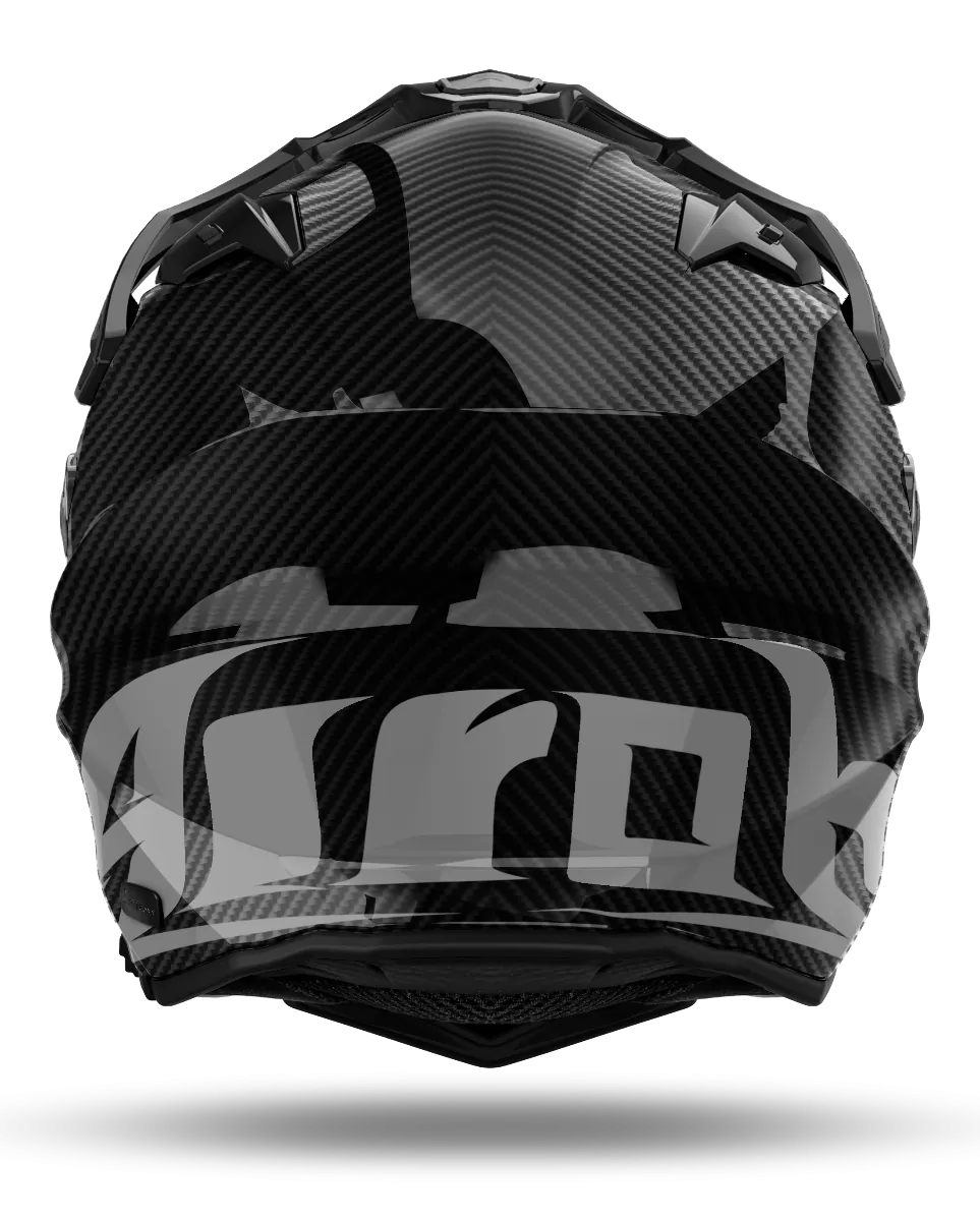 CASCO AIROH COMMANDER 2 FULL CARBON GLOSS