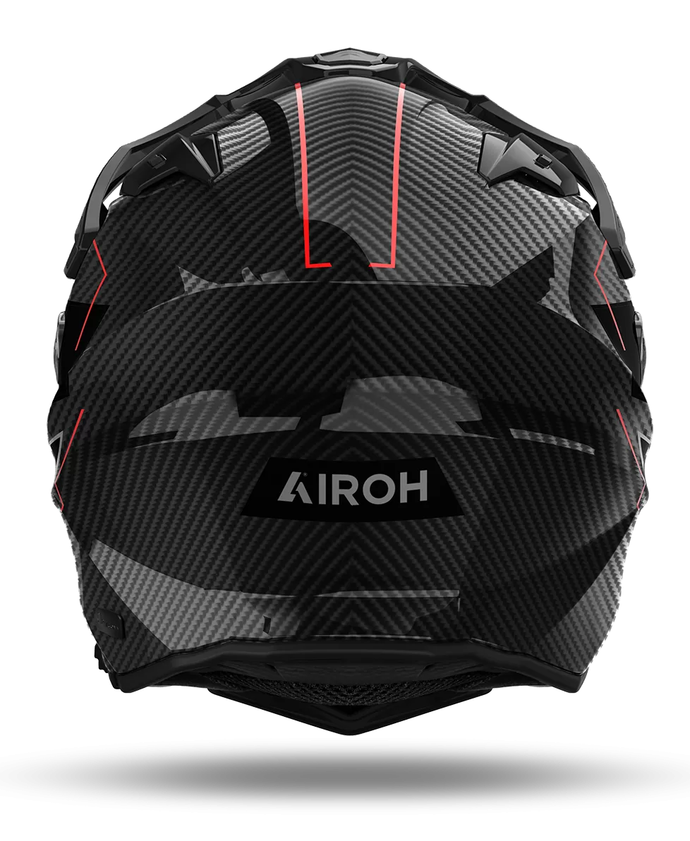 CASCO AIROH COMMANDER 2 CARBON STYLISH GLOSS
