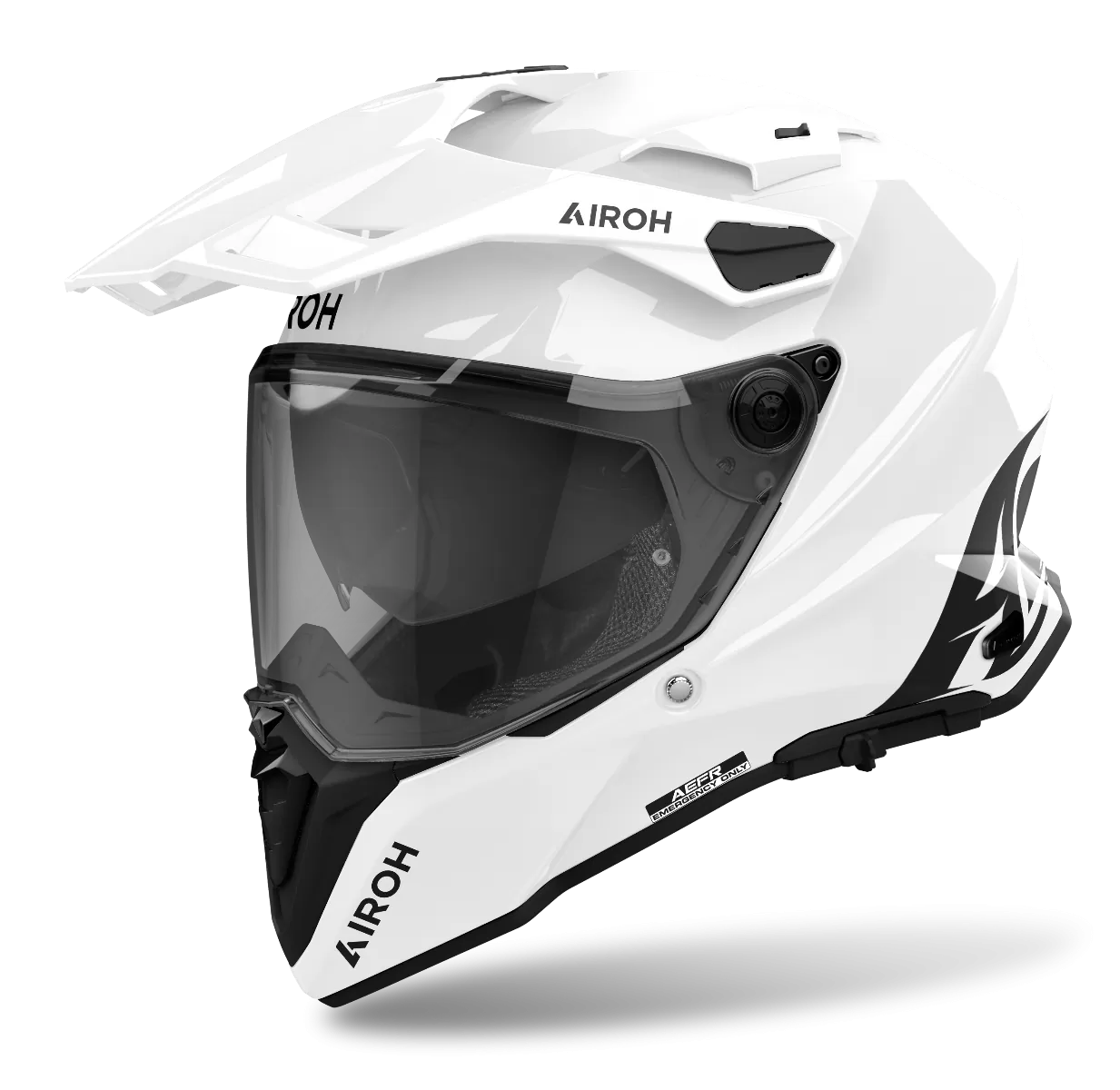 CASCO AIROH COMMANDER 2 COLOR WHITE GLOSS