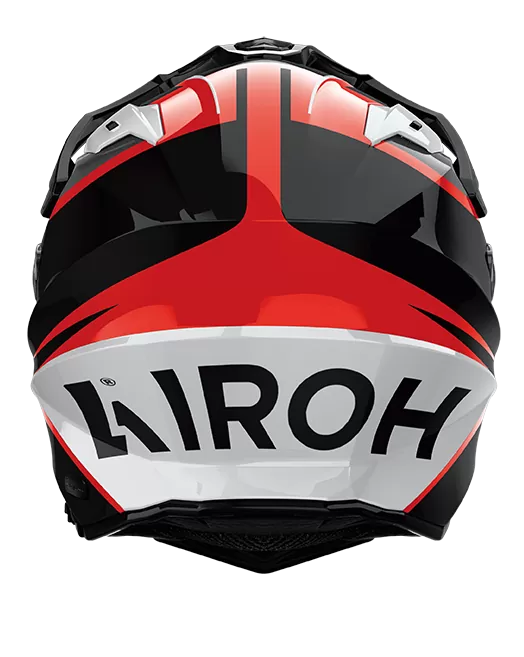 CASCO AIROH COMMANDER 2 SKIP RED GLOSS