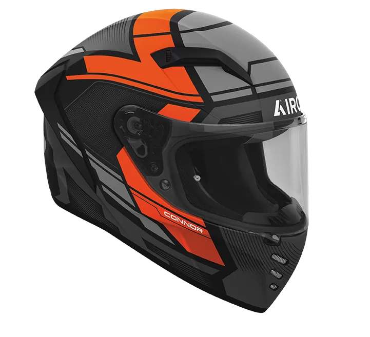 CASCO AIROH CONNOR EGO ORANGE MATT