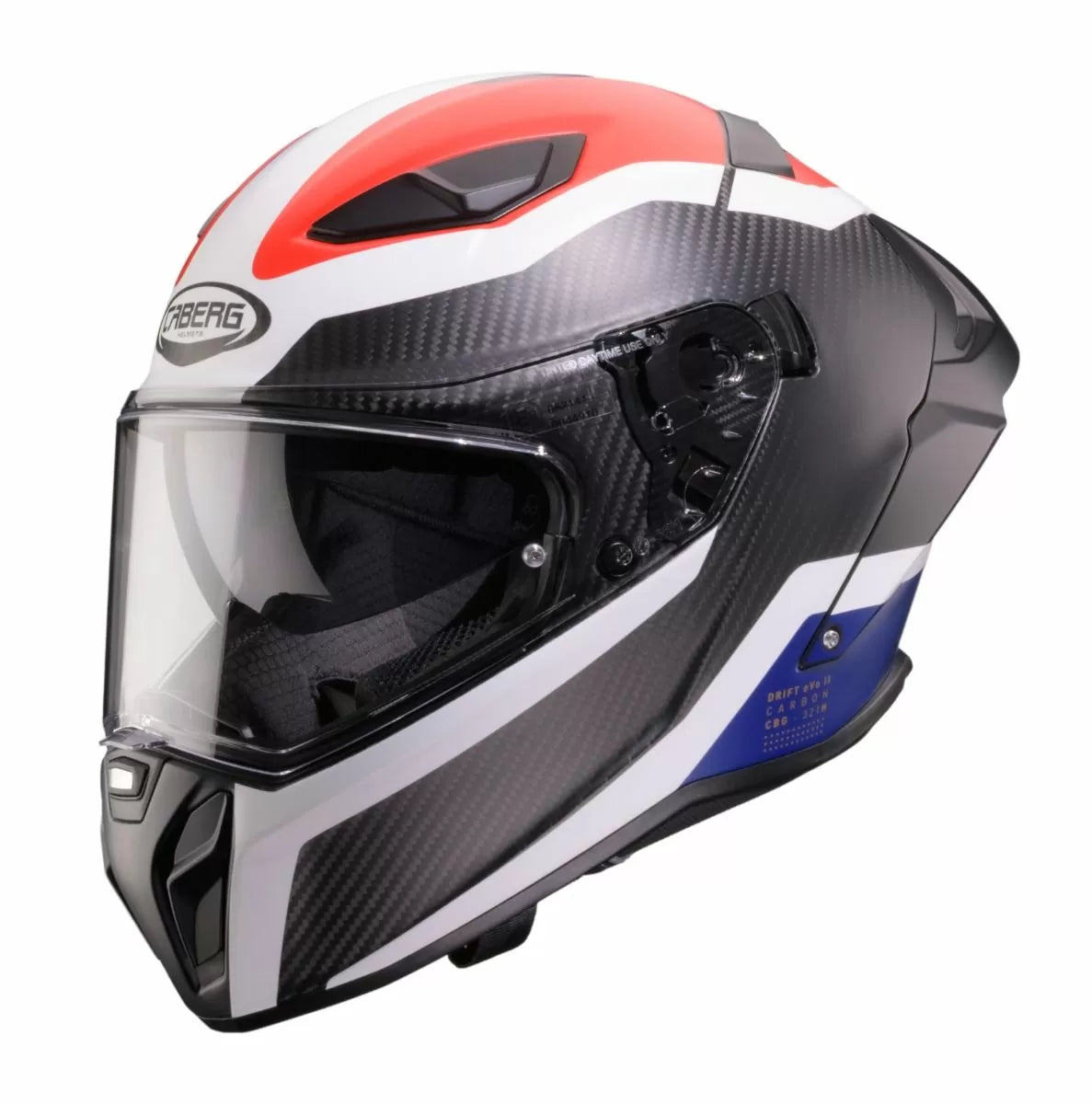 CASCO CABERG DRIFT EVO II MATT CARBON CBR - L