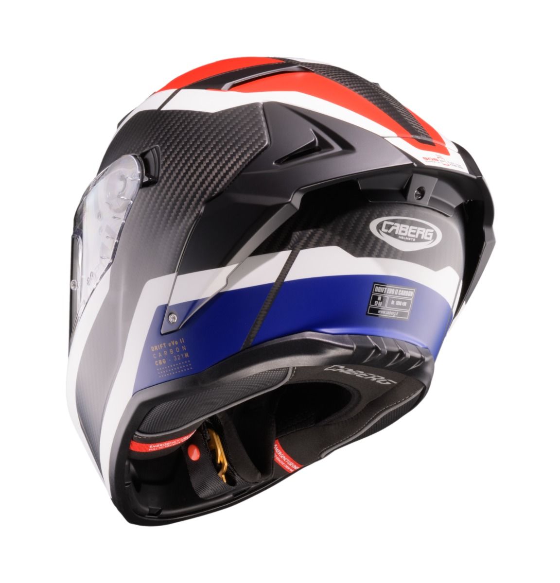 CASCO CABERG DRIFT EVO II MATT CARBON CBR - L