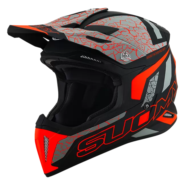 CASCO SUOMY X-WING REEL MATT ORANGE FLUO