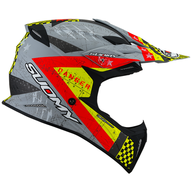 CASCO SUOMY X-WING JETFIGHTER MATT RED