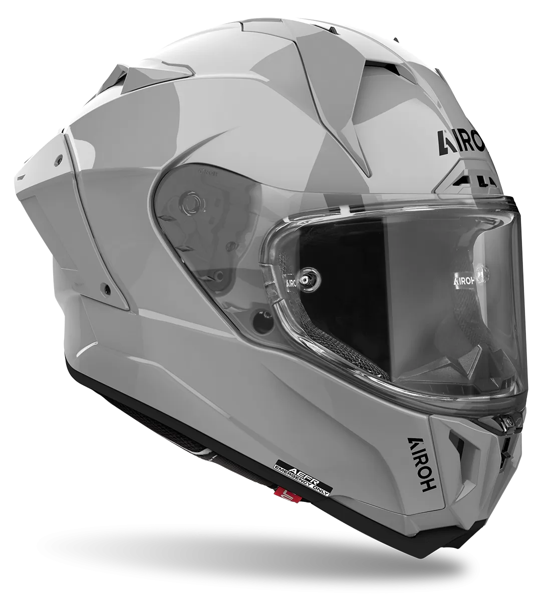 CASCO AIROH GP800 COLOR CEMENT GREY GLOSS