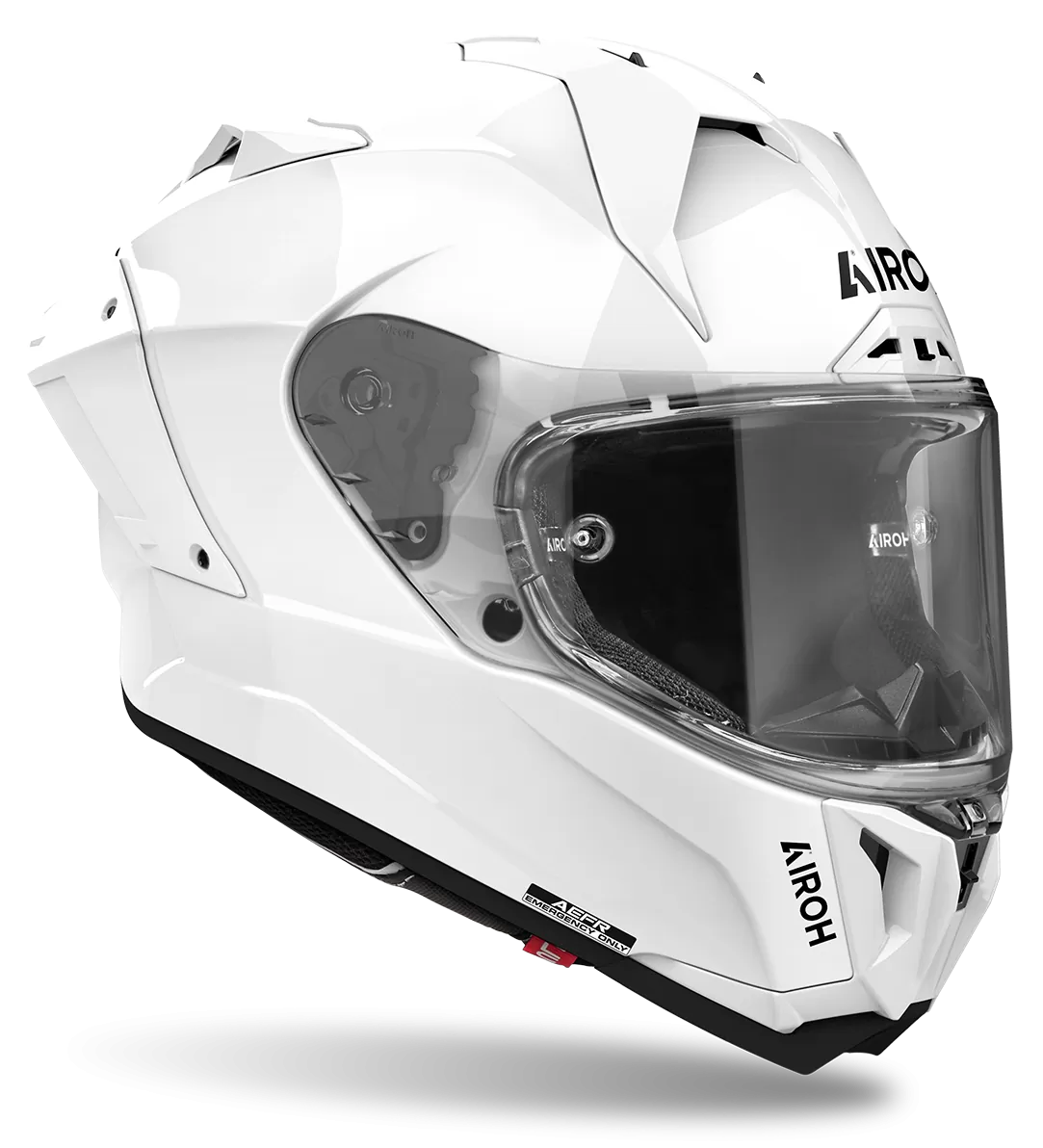 CASCO AIROH GP800 COLOR WHITE GLOSS
