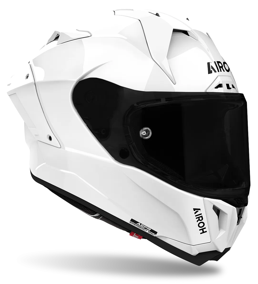 CASCO AIROH GP800 COLOR WHITE GLOSS