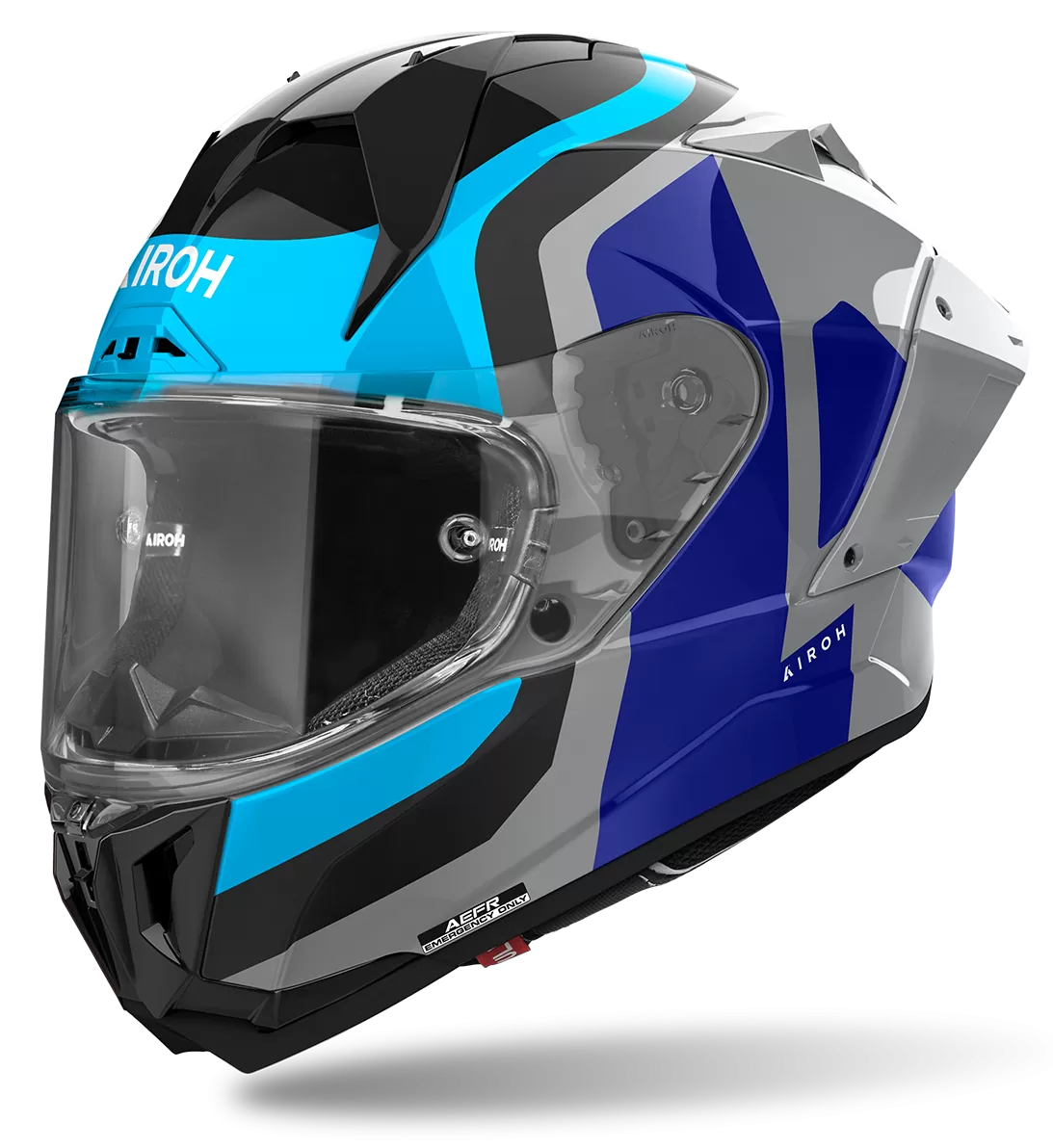 CASCO AIROH GP800 COMPETITION BLUE GLOSS