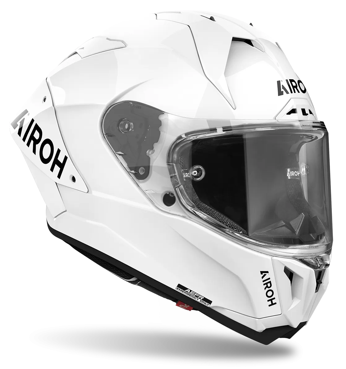 CASCO AIROH GP800 FIM COLOR WHITE GLOSS