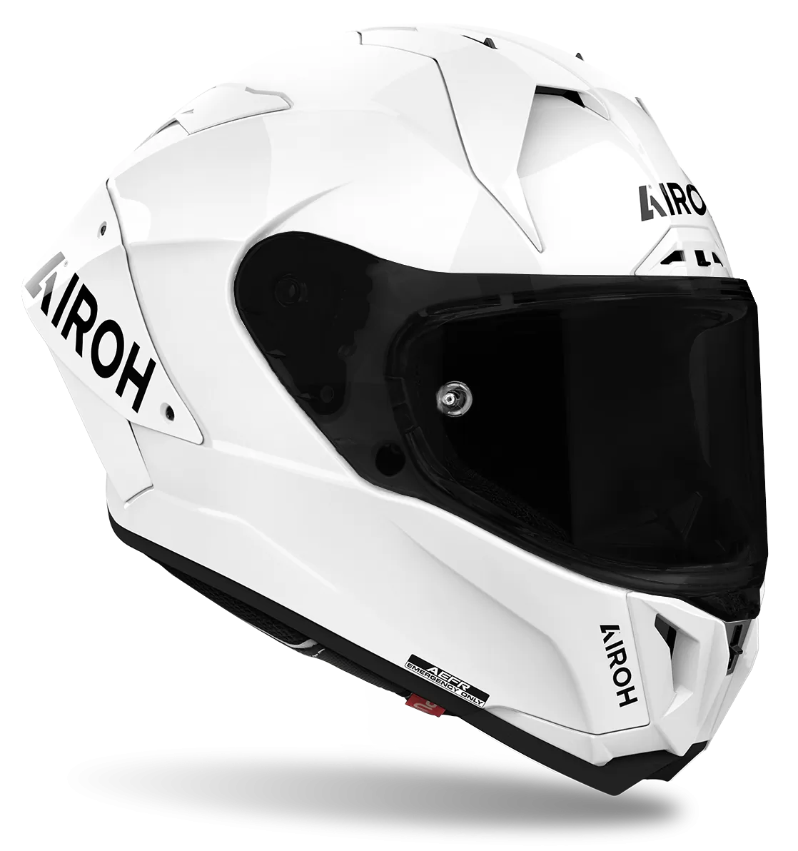 CASCO AIROH GP800 FIM COLOR WHITE GLOSS