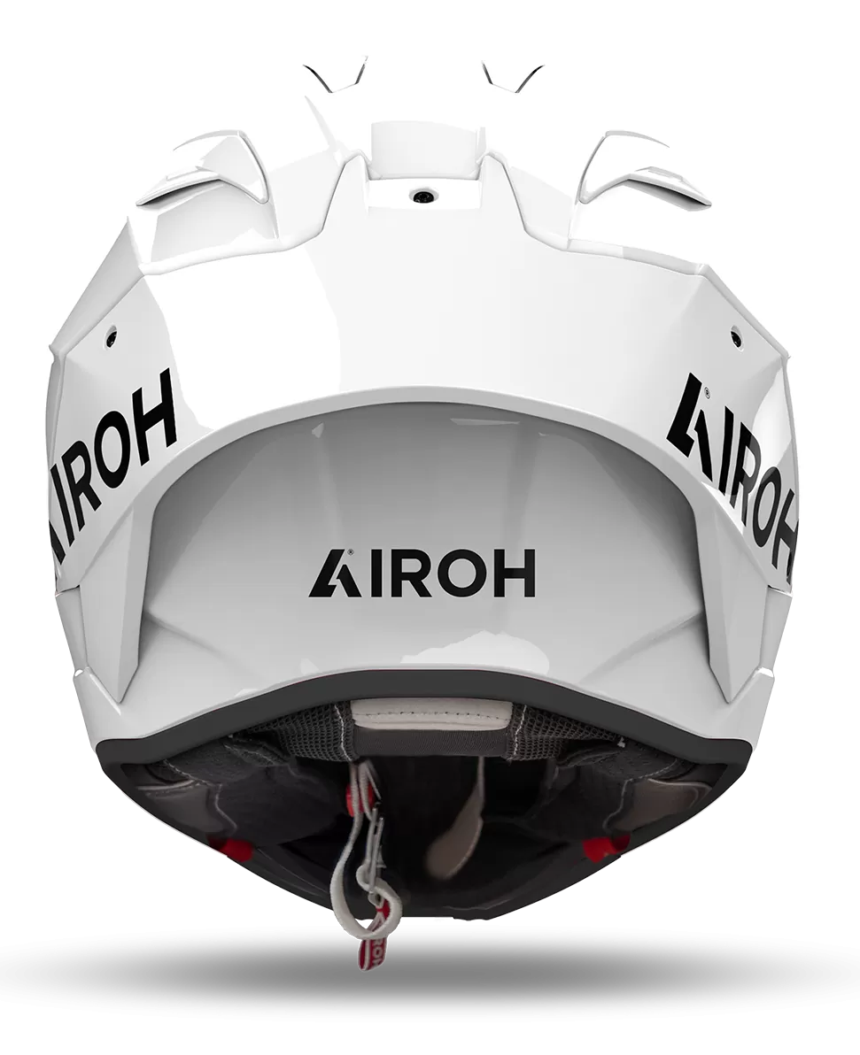 CASCO AIROH GP800 FIM COLOR WHITE GLOSS