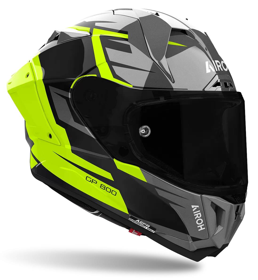 CASCO AIROH GP800 MASTER YELLOW GLOSS