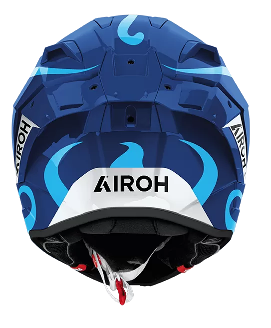 CASCO AIROH GP800 SWAIN BLUE GLOSS