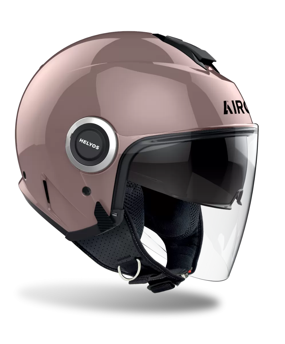 CASCO AIROH HELYOS COLOR METALLIC ROSE