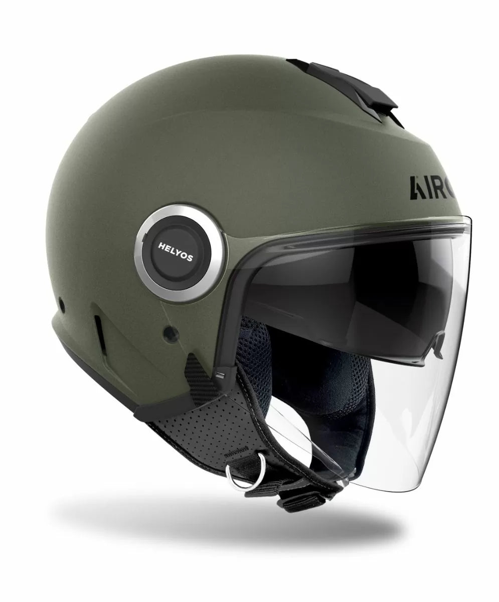 CASCO AIROH HELYOS COLOR MILITARY GREEN MATT