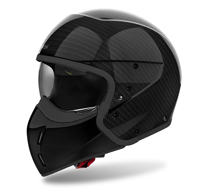 CASCO AIROH J110 CARBON GLOSS