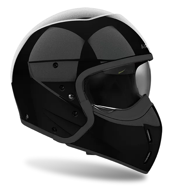 CASCO AIROH J110 COLOR BLACK GLITTER