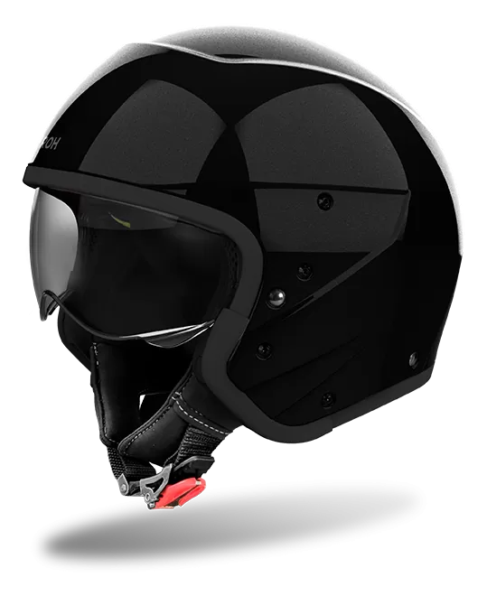 CASCO AIROH J110 COLOR BLACK GLITTER